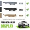 imageECOTRIC A Pillar Grab Handle Interior Trim Passenger Side Compatible with 20112015 Ford F250 F350 F450 F550 Super Duty Replacement for BC3Z2503598AB BlackGray