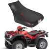 imageECOTRIC ATV Complete Seat Compatible with 20052011 Honda Foreman 500 TRX500 20052014 Honda Foreman Rubicon 500 TRX 500 Replacement for 77100HN2B70ZA Black
