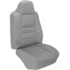 imageECOTRIC Bottom ampamp Top Lean Back Seat Covers Sets Compatible with 20032007 Ford F250 F350 Lariat XL FX4 ampamp XLT Regular Super ampamp Crew Cab Front Driver ampamp Passenger Side Gray