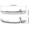 imageECOTRIC Chrome Exterior Door Handle wKeyhole Compatible with 20032008 Infiniti FX35 FX45 20032007 Nissan Murano 20082009 Nissan Rogue Front Left Driver Side Outside Door HandleWOUT SMART ENTRY SYSTEM