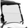 imageECOTRIC Clear Windshield Compatible with 2004UP Club Car Precedent Models Gas or Electric Golf Cart Folding Down Clear WindshieldClear X1