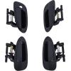 imageECOTRIC Door Handle Smooth Black Exterior Outside Compatible with 20022006 Nissan Altima Front Left ampamp Right  Rear Left ampamp RightFront Left  Right  Rear Left  Right  4 Pcs