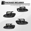 imageECOTRIC Door Handle Smooth Black Exterior Outside Compatible with 20022006 Nissan Altima Front Left ampamp Right  Rear Left ampamp RightFront Left  Right  Rear Left  Right  4 Pcs
