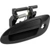 imageECOTRIC Door Handle Smooth Black Exterior Outside Compatible with 20022006 Nissan Altima Front Left ampamp Right  Rear Left ampamp RightFront Left