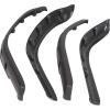 imageECOTRIC Fender Flare Compatible with Yamaha G14 G16 G19 G20 G22 Golf Cart Standard Front and Rear Fender Flares WHardware Approximately 41quot Wide 4PCS