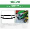imageECOTRIC Front Bumper Brush Guard Compatible with John Deere 100 Series 102 115 125 135 145 155C 190C D100 D110D170 L100 L105 L107 LA175 G110 X110 X120 X125 Lawn Mower Garden Tractor