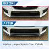 imageECOTRIC Front Bumper Lip Spoiler Compatible with 20152021 Subaru Impreza WRX ampamp STI Lower Splitter Finisher Under Chin Spoiler V Limited Style BlackCarbon Fiber Color