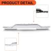 imageECOTRIC Front Bumper Skid Plate Compatible with 20162019 Chevy Chevrolet Silverado 1500 Replacement For 23243083 GM1044128 Lower Valance Panel Cover Face Impact Bar Chrome