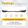 imageECOTRIC Front Lower Valance Panel Apron Compatible with 2014 2015 Silverado 1500 Air Dam Bumper Deflector Replace for GM1092242 23423409