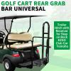 imageECOTRIC Golf Cart Rear Grab Bar Universal and Trailer Hitch with Receiver for Step on Back EZGO Club Car Yamaha with One Year Warranty