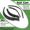 imageECOTRIC Golf Cart Standard Fender Flares Compatible with 1993 Club Car DS Model 2 Front and 2 Rear Fender Flare Durable Sturdy