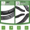 imageECOTRIC Golf Cart Standard Fender Flares Compatible with 1993 Club Car DS Model 2 Front and 2 Rear Fender Flare Durable Sturdy