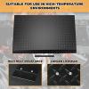 imageECOTRIC Griddle Cover Lid Powder Coated Black Aluminum Compatible with 36quot Blackstone Griddle