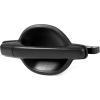 imageECOTRIC Outside Door Handle Black Textured Compatible with Mitsubishi Endeavor 20042011Rear RightFront Right