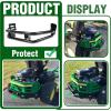 imageECOTRIC Rear Bumper Bar and Hitch Kit Zeroturn Mowers Compatible With John Deere Z235 Z255 Z335E Z335M Z345M Z345R Z355E Z355R Z365R Z375R Replacement for BM24481