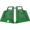 imageECOTRIC Right Side Panel Screen Kit Compatible with John Deere 415 425 445 455 Replacement for AM128982 RH SidePair Side Panels