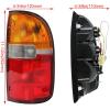 imageECOTRIC Tail Light Lamp wBulbs Compatible with 19952000 Toyota Tacoma Truck Replace for TO2801116 8155004030 Rear Taillight Signal Brake Light Passenger Side Right RHStyle BPassenger Right