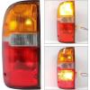 imageECOTRIC Tail Light Lamp wBulbs Compatible with 19952000 Toyota Tacoma Truck Replace for TO2801116 8155004030 Rear Taillight Signal Brake Light Passenger Side Right RHStyle BDriver Left