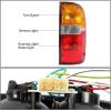 imageECOTRIC Tail Light Lamp wBulbs Compatible with 19952000 Toyota Tacoma Truck Replace for TO2801116 8155004030 Rear Taillight Signal Brake Light Passenger Side Right RHStyle BPassenger Right