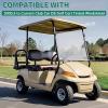 imageECOTRIC Tinted Windshield Compatible with 20005 to Current Club Car DS Golf Cart Smoke Style Windshield Approximate Dimensions 40quotW X 365quotH Fold DownTinted