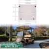 imageECOTRIC Tinted Windshield Compatible with 20005 to Current Club Car DS Golf Cart Smoke Style Windshield Approximate Dimensions 40quotW X 365quotH Fold DownTinted