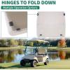 imageECOTRIC Tinted Windshield Compatible with 20005 to Current Club Car DS Golf Cart Smoke Style Windshield Approximate Dimensions 40quotW X 365quotH Fold DownTinted