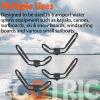 imageECOTRIC Universal Kayak Roof Rack JBar Rack HD Kayak Carrier Holder Canoe Boat Surf Ski Board Roof Top Mounted on Crossbar for Car SUV Truck  Set of 21 Pair