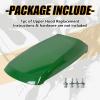 imageECOTRIC Upper Hood ampamp Lower Hood WHardware Compatible with John Deere LT133 LT150 LT155 LT160 LT166 LT170 LT180 LT190 LTR155 LTR166 LTR180 Replacement for AM132530 AM131759Upper Hood
