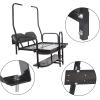 imageFlip Folding Rear Back Flip Seat Kit WFree Grab Bar ampamp Roof Support for 198220005 Club Car DS Golf CartRear Flip Seat Kit  Leaf Springs