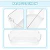 imageKojem 2 X 240356401 Refrigerator Door Bin Shelf Compatible with Frigidaire Kenmore Refrigerator FFSS2614QS4A FFHS2611PFEA FFSS2614QE6A FFHS2622MSYA FFHS2611LBRA AP2116036 Replacement  2Pcs White1Pc Clear