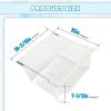 imageKojem 2188656 Replacement Crisper Drawer Upper Compatible with Whirlpool Kenmore Refrigerator Upper Bin with Humidity Control Plastic PS Clear