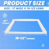 imageKojem 240350702 AP2115959 240350701 Replacement Crisper Pan Compatible with Electrolux Frigidaire Refrigerator Upper Drawer Cover Shelf Frame wo Glass Replacement for PS648823
