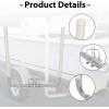 imageKojem Boat Trailer Guide Poles for Ski Boat Fishing Boat Sailboat Kayak Canoe Size and Color SelectedWhiteSilvery