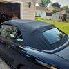 imageKojem Convertible Soft Top Sailcloth Vinyl Roof with Heated Glass Window Compatible with 19942004 Ford MustangBlack CP1311