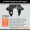 imageKojem Front Engine Splash Shield Compatible with 20162023 Nissan Maxima 35L 20162018 Nissan Altima 25L 35L Replacement for NI1228164 758909HS0A Plastic Black