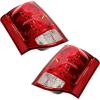 imageKojem Tail light Compatible with 20112020 Dodge Grand Caravan Driver Side Replacement for 05182535AF Red Lens wBulbsDriver  Passenger Side