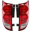 imageKojem Tail light Compatible with 20112020 Dodge Grand Caravan Driver Side Replacement for 05182535AF Red Lens wBulbsDriver  Passenger Side