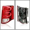 imageKojem Tail light Compatible with 20112020 Dodge Grand Caravan Driver Side Replacement for 05182535AF Red Lens wBulbsRight Side