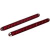 imageECOTRIC 2PCS 15quot 11 LED Trailer Light Waterproof Bar Sealed Stop Turn Rear Tail Park Third 3rd Brake Light Trailer Truck ampamp RV Marker Signal Red