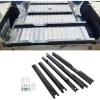 imageECOTRIC 5 Long Truck Bed Crossmember Compatible with 19992018 F250 F350 F450 Bed Floor Crossmember Support Kit Steel Replace for BC3Z9911215A YC3Z9911215BA