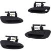 imageECOTRIC Door Handle Smooth Black Exterior Outside Compatible with 20022006 Nissan Altima Front Left ampamp Right  Rear Left ampamp RightFront Left  Right  Rear Left  Right  4 Pcs