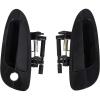 imageECOTRIC Door Handle Smooth Black Exterior Outside Compatible with 20022006 Nissan Altima Front Left ampamp Right  Rear Left ampamp RightFront LeftFront Right