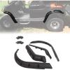 imageECOTRIC Fender Flare Compatible with Yamaha G14 G16 G19 G20 G22 Golf Cart Standard Front and Rear Fender Flares WHardware Approximately 41quot Wide 4PCS