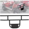 imageECOTRIC Front Brush Guard Tubular Bumper Compatible with 1981Up Club Car DS Models Gas ampamp Electric Club Car Precedent Front Brush
