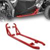 imageECOTRIC Red Nerf Bars Rock Sliders Compatible with 20142023 Polaris RZR XP 1000 TurboTurbo S RZR 900900 XCS 900 S 1000 2 Doors Left ampamp Right Side Steps  2 SeaterRed