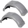 imageECOTRIC Single AXLE Trailer FENDERS 13quot Wheels Tires Set of 2