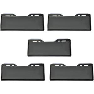 image12quot Skid Steer Mount Plate Quick Tach Attachment Loader Plate Compatible with Bobcat Kubota with One Year Warranty5Pcs 12 thick