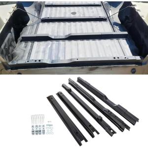 imageECOTRIC 5 Long Truck Bed Crossmember Compatible with 19992018 F250 F350 F450 Bed Floor Crossmember Support Kit Steel Replace for BC3Z9911215A YC3Z9911215BA