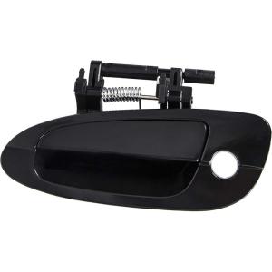 imageECOTRIC Door Handle Smooth Black Exterior Outside Compatible with 20022006 Nissan Altima Front Left ampamp Right  Rear Left ampamp RightFront Left