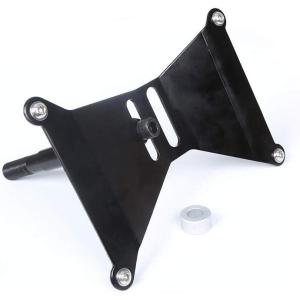 imageECOTRIC Front Tow Hook License Plate Bracket Compatible with 20152018 Subaru WRX STI No Drill License Plate Mount Holder Adapter Kit License Tag Mounting Kit